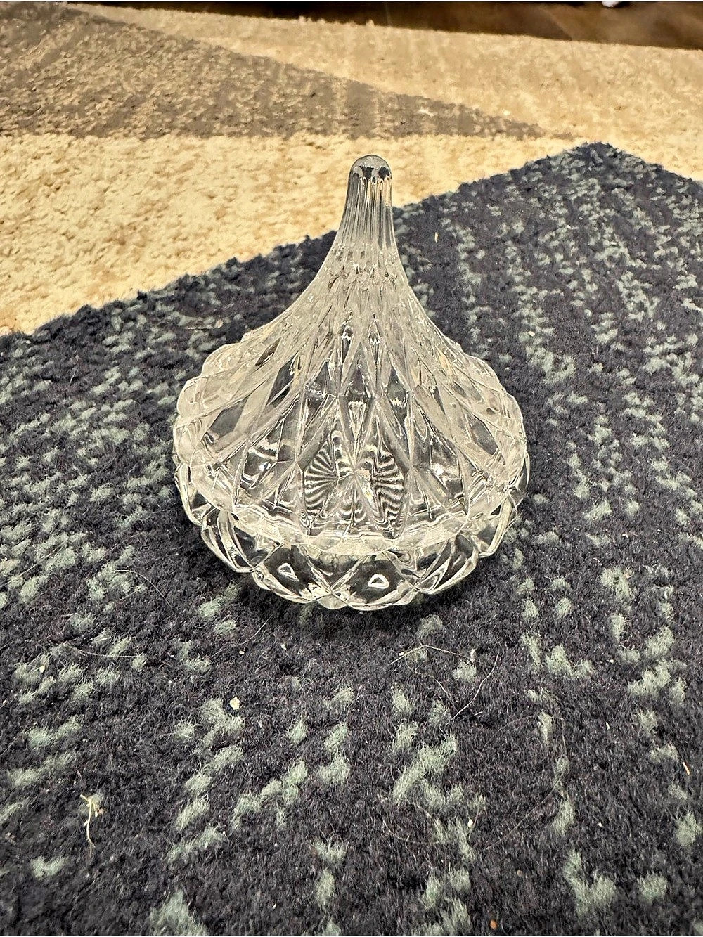 Tiny Godinger Shannon Crystal Hershey's Kiss Candy Dish